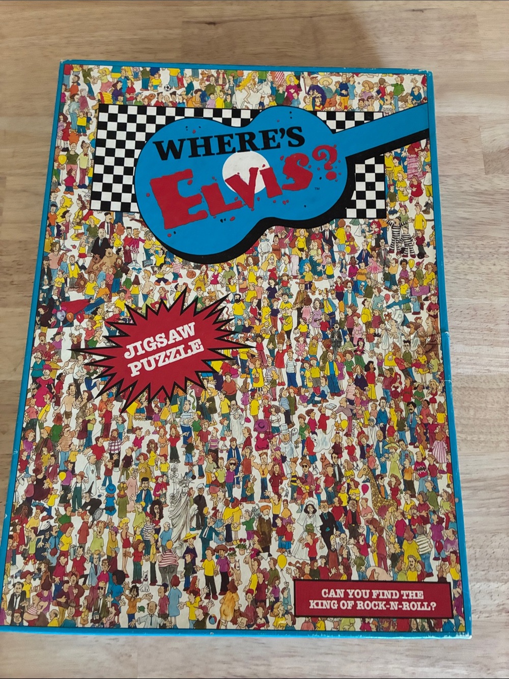 Where's Elvis? Jigsaw Puzzle - Blue Box
